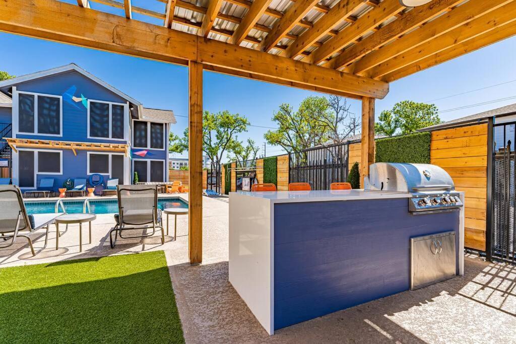 Central 1Br King Bed Suites, Close To Downtown & Domain Austin Esterno foto