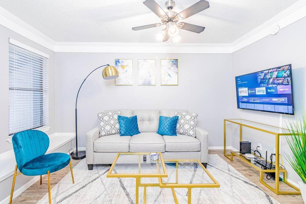 Central 1Br King Bed Suites, Close To Downtown & Domain Austin Esterno foto
